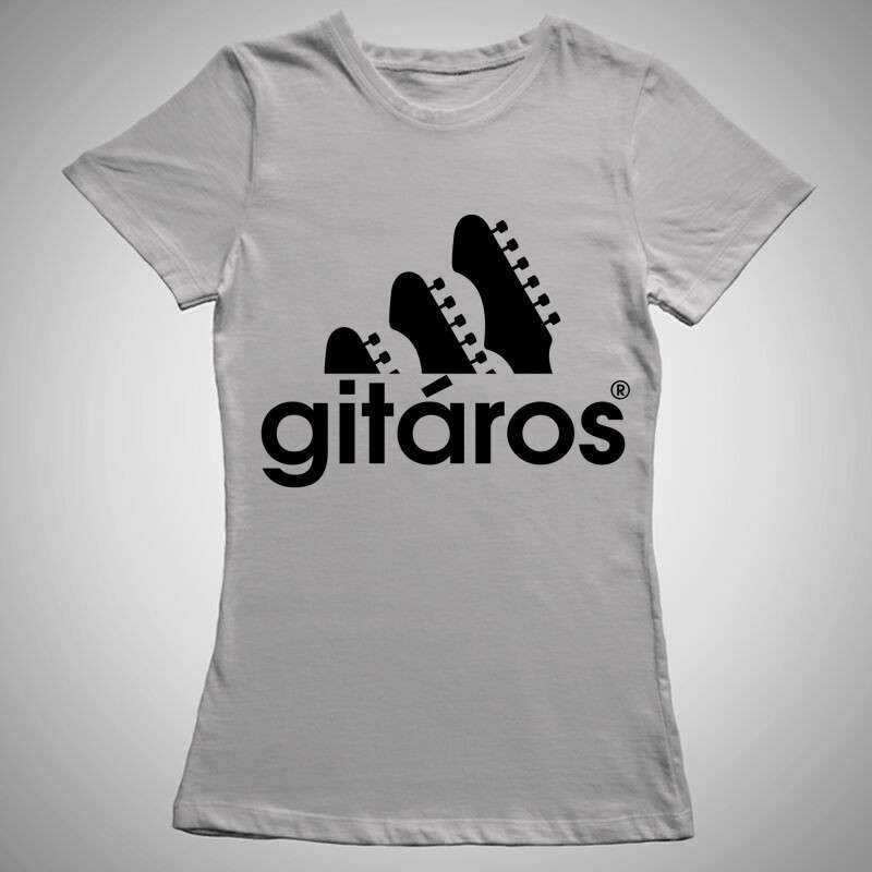 Női póló Gitáros