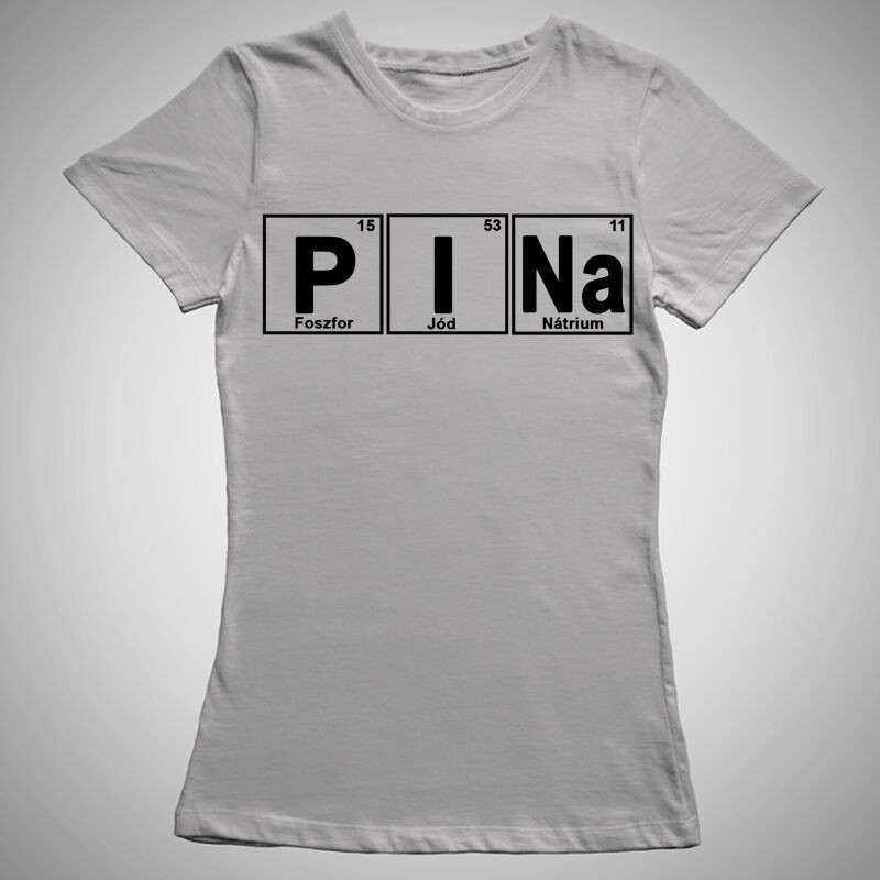 Női póló Pina Periódusos
