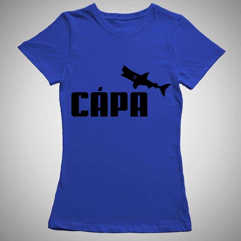 Női póló Cápa
