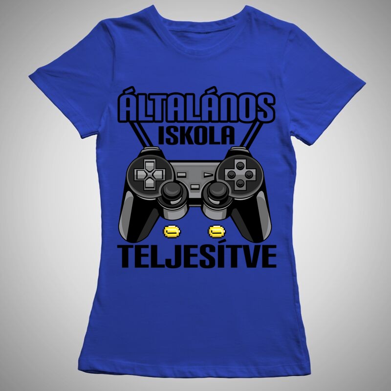 Női póló Általános Iskola Teljesítve 2.0