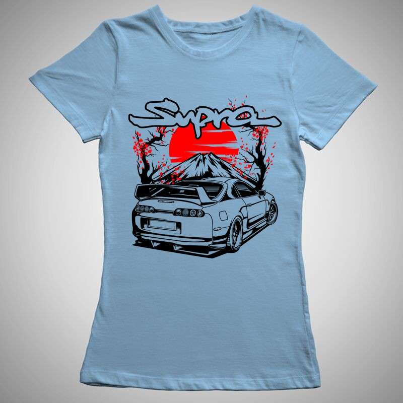 Női póló Toyota Supra Mountain