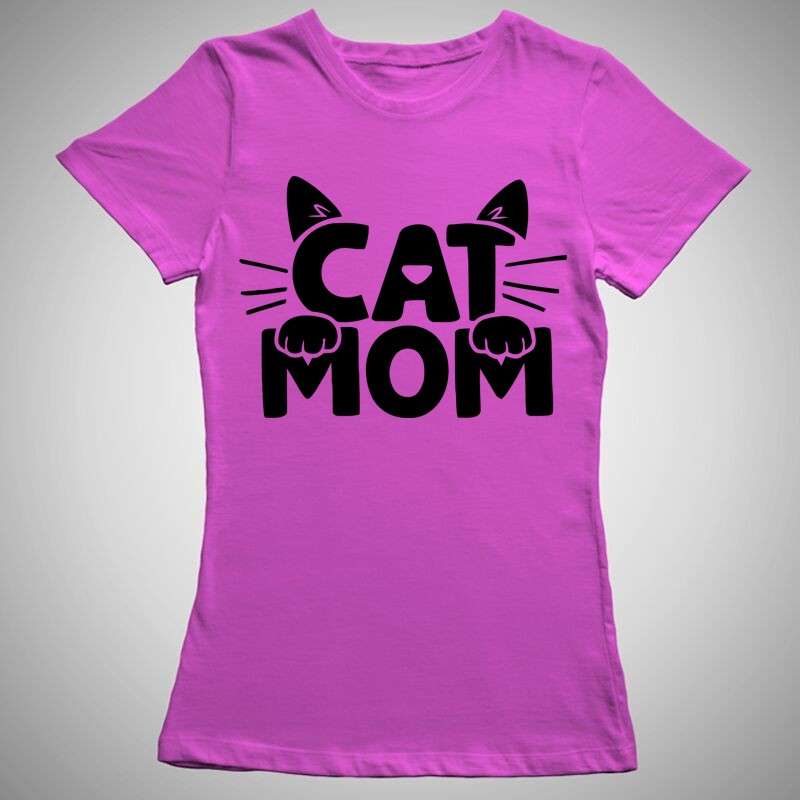 Női póló Cat Mom 3.0