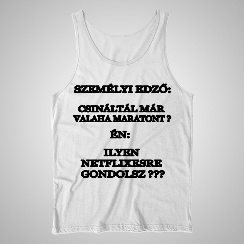 Férfi trikó Személyi Edző Maraton