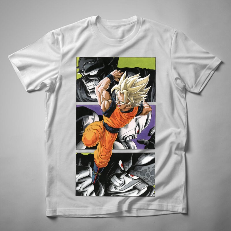 Férfi póló Dragon Ball Villians