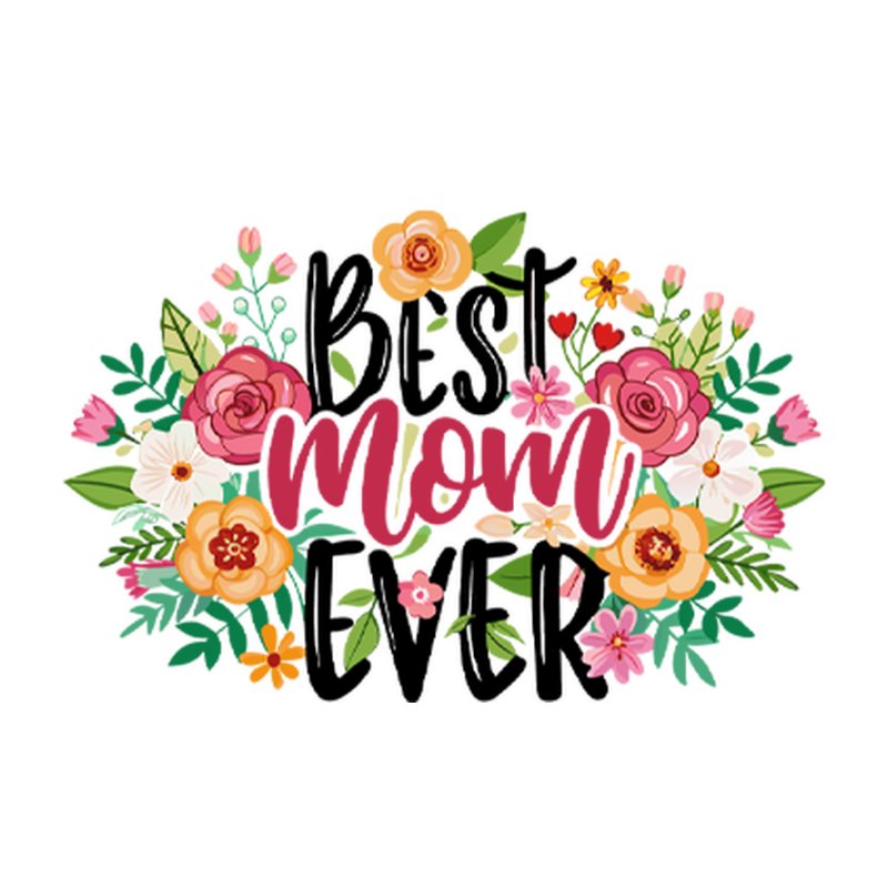 Best Mom Ever Virágos 2.0