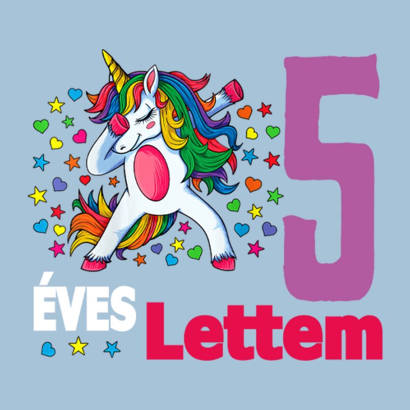 5 Éves Lettem Unikornis