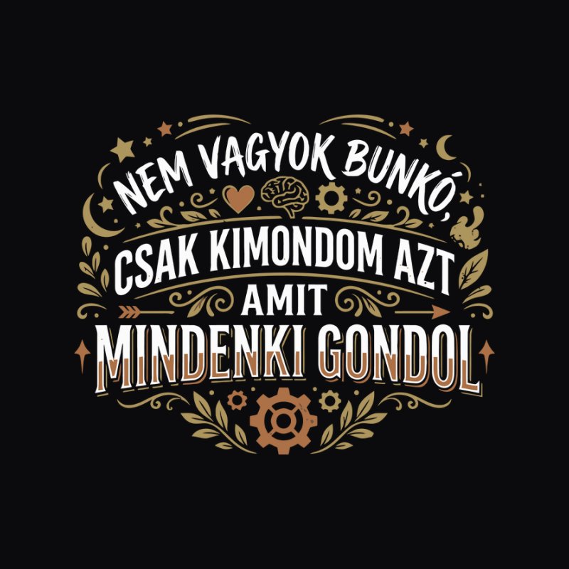 Nem Vagyok Bunkó Csak Kimondom