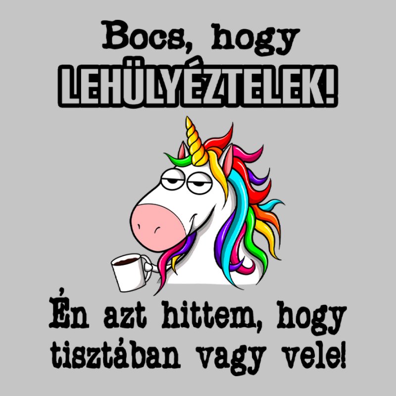 Bocs Hogy Lehülyéztelek Unikornis