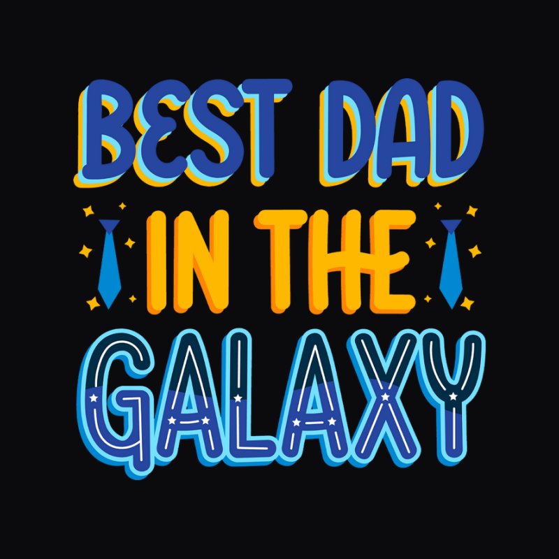 Best Dad In The Galaxy Nyakkendős