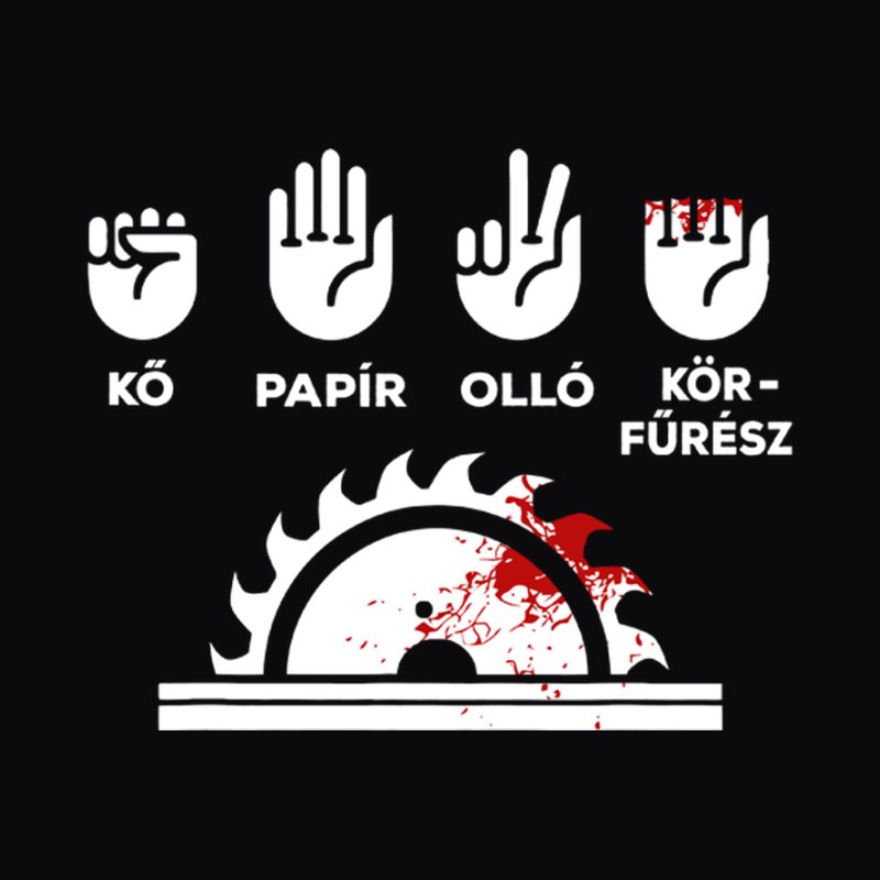 Kő Papír Olló Körfűrész