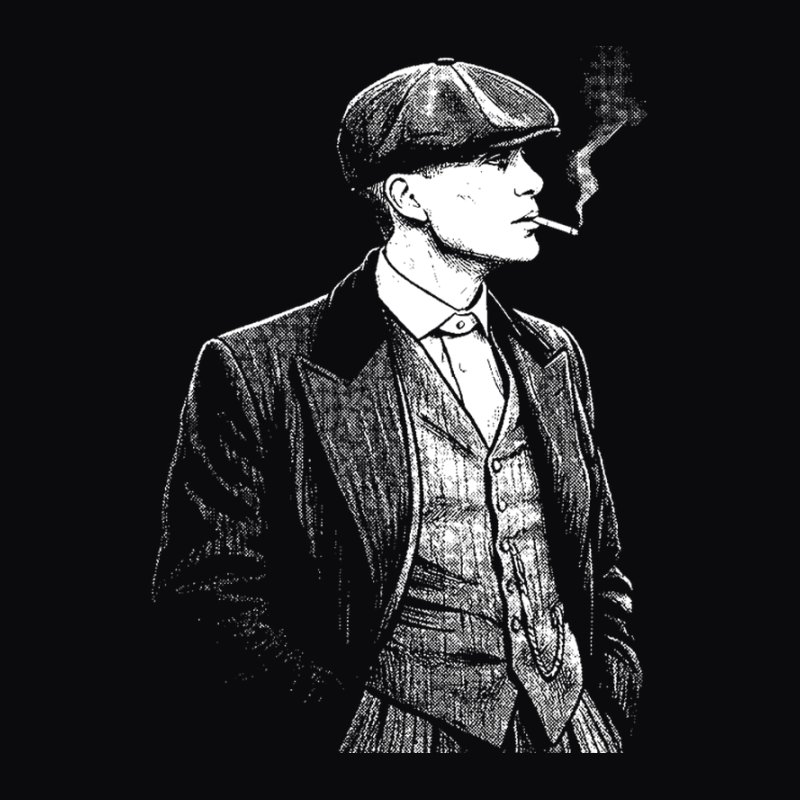 Tommy Shelby Fekete Fehér
