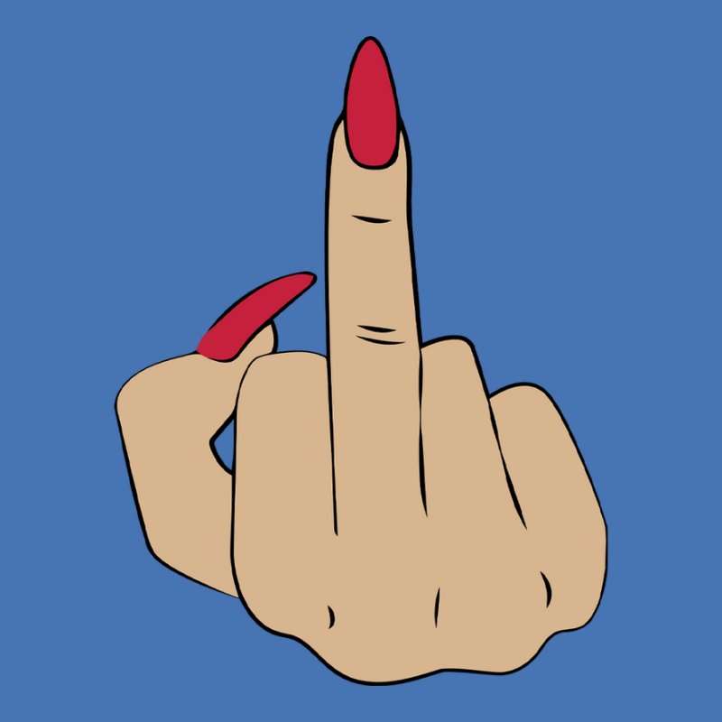 Fuck You Női Kéz