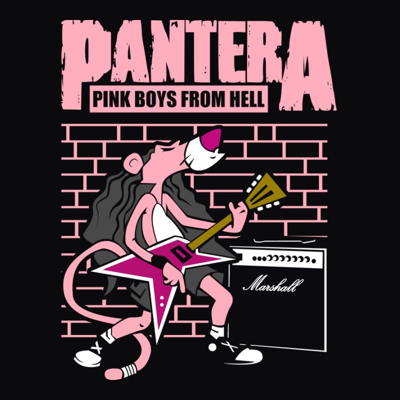 PANTERA Pink Boys From Hell
