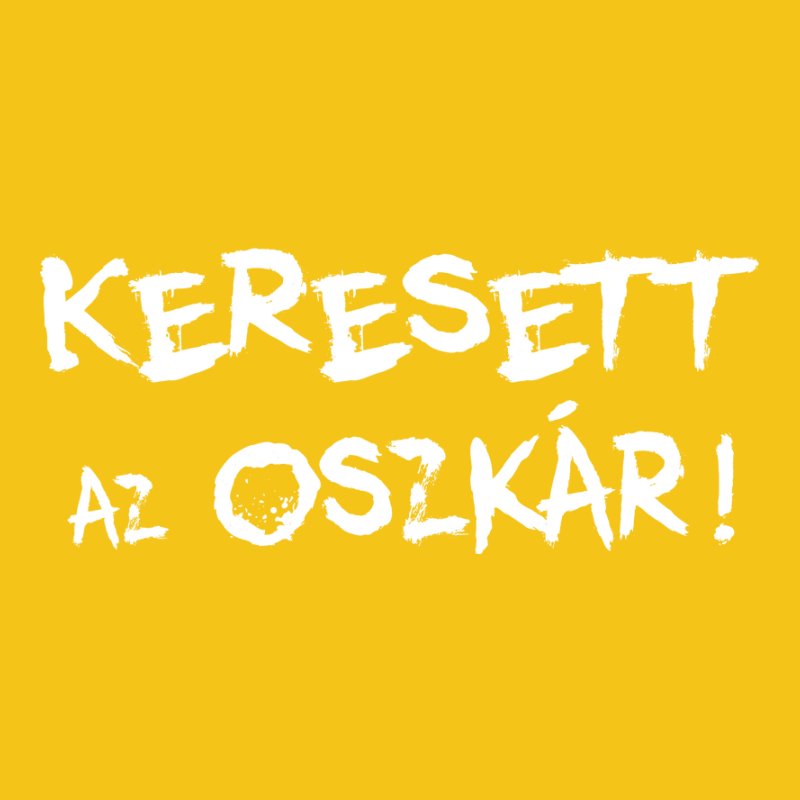 Keresett Az Oszkár !