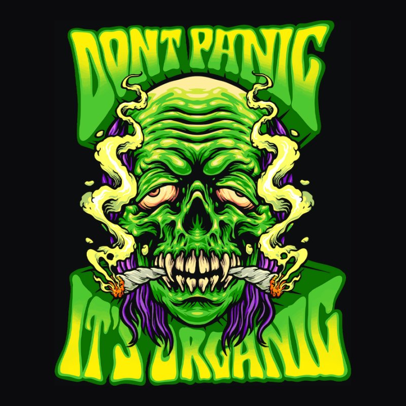 Don't Panic Skull
