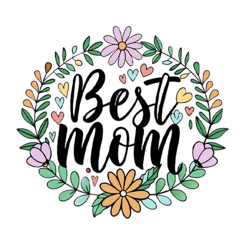 Best Mom Virágos