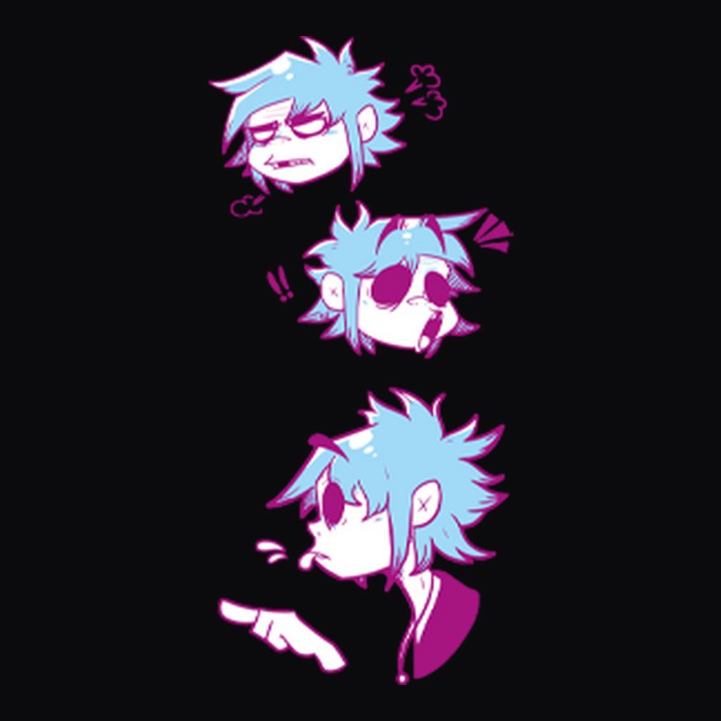 Gorillaz Heads