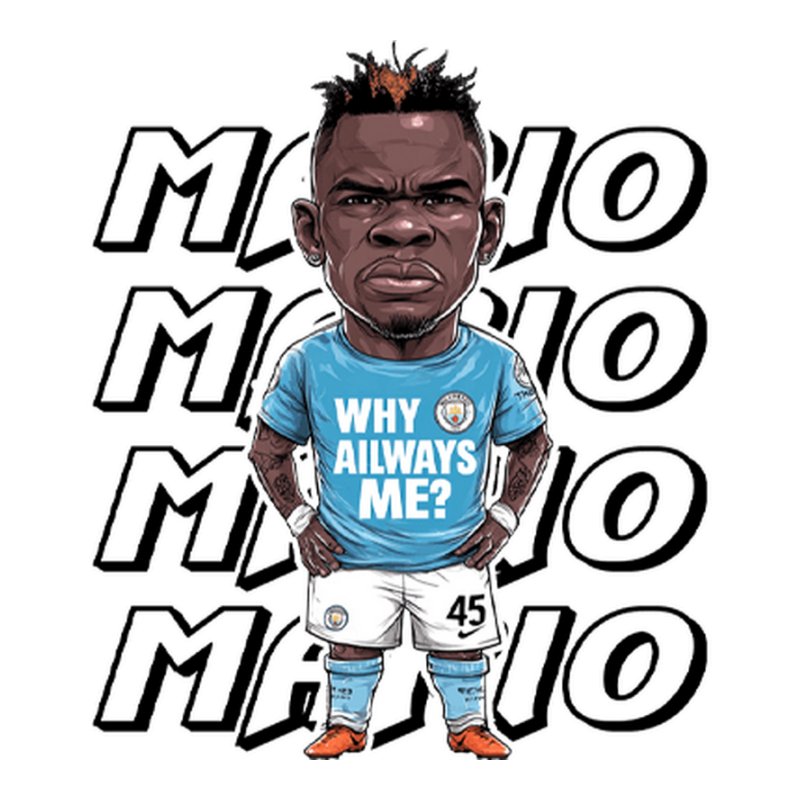 Mario Balotelli Chibi