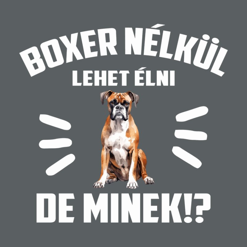 Boxer Nélkül Lehet Élni