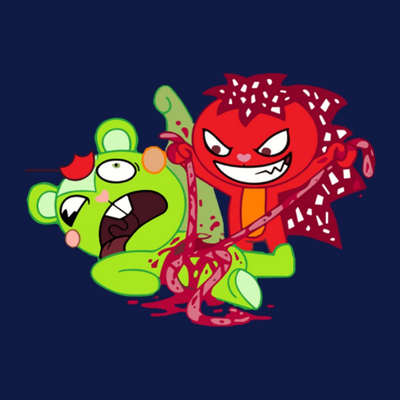 Happy Tree Friends Flaky And Nutty